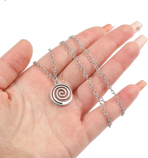 2Pcs Y2k Star Necklaces Set for Women Y2k Accessories Swirl Necklace Y2k Necklace for Women Grunge Necklace for Women Gothic Necklace Grunge Jewel...