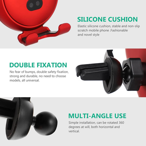BESTOYARD Mobile Phone Navigation Bracket car Mount Cell Phone Holder Chargers abs Vent Navigation Holder PC Air Vent Car Phone Holder Intelligent...