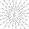Teardrop Shaped Craft Mirrors Tiles Small glass Mirror Mosaic Tiles DIY mini Decorative Craft Home Decor(300 Pieces)...