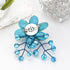 Nature Loving Simulated Turquoise-Cultured Freshwater Pearl Floral Drape Pin Brooch...
