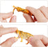 12Pcs Mini Safari Animals Figures Toys, Plastic Forest Jungle Zoo Animals Figurines, Realistic Wild Rainforest Animals Playset for Kids Toddlers, ...