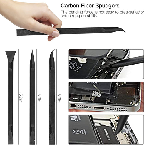 iPhone Screen Opening Tool Kit, 22Pcs Repair Precision Screwdriver Set Compatible with iPhone, iPad, Cell Phone, PS4, Smart Watch, Computer, PC, T...