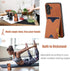 Designed for Samsung Galaxy S23 FE Case,Drop Protection Slim PU Leather Wallet Case with Card Holder Kickstand Shockproof Protective Phone Cover f...