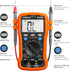 BTMETER BT-39K DVOM Multimeter with Case, 4000 Count Volt Ohm Amp Meter Autoranging DMM for AC/DC Current, Voltage, Resistance Frequency Tester, w...