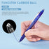ParKoo 18 Colors Retractable Erasable Gel Pens Clicker, Fine Point 0.7mm, Make Mistakes Disappear, Comfort Grip for Journaling Drawing Writing Pla...