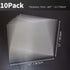 7 Mil Blank Mylar Stencil Sheet (10Pcs),12 x 12 Inch Clear Plastic Sheets, Acetate Sheets for Crafts, Plastic Sheets for Cutting Machine, PET Sten...