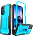 ExoGuard for MOTO G Stylus 2022 Case, Rubber Shockproof Full-Body Cover Case Come with a Tempered Glass Screen Protector and Kickstand Compatible ...