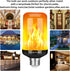 Y- Stop LED Flame Light Bulbs, 4 Modes Flickering Light Bulb with Upside Down Effect, E26 Base Fire Bulb for Halloween, Christmas Decorations, Par...