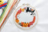 Nuberlic Embroidery Kits Cross Stitch Kit for Beginners Adults DIY Halloween Pumpkin Wreath Crafts...