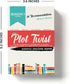 Plot Twist: 36 Book Recommendation Scratch Off Cards across 8 Unique Fictional Genres. Gift for Couples, Book Lovers, Readers, Book Clubs....