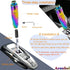 Arenbel 5" Long Weighted Gear Stick Shift Handle Automatic Push Button Shifter Knob Fit Most Auto Transmission Vehicles Cars, Colorful...