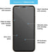 BodyGuardz - Pure 2 Edge Glass Screen Protector for Apple iPhone Xs Max, Ultra-Thin Edge-to-Edge Tempered Glass Screen Protection for Apple iPhone...