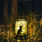 Styleonme Decor Mobile Outdoor Solar Lanterns, Cat & Butterfly Fairy Lights Theme Garden, Mason Jar Solar, Gifts for Mom, Grandma, Women, Everyone...