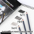 Dyvicl Professional Charcoal Pencils Drawing Set - 12 Pieces Soft, Medium & Hard Charcoal Pencil for Drawing, Sketching, Shading, Artist Pencils f...