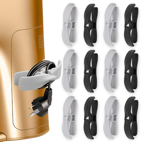 Cord Organizer for Kitchen Appliances - Upgraded Adhesive Cord Winder Wrapper Holder Cable Organizer for Small Appliances, Coffee Makers, Mixer, P...