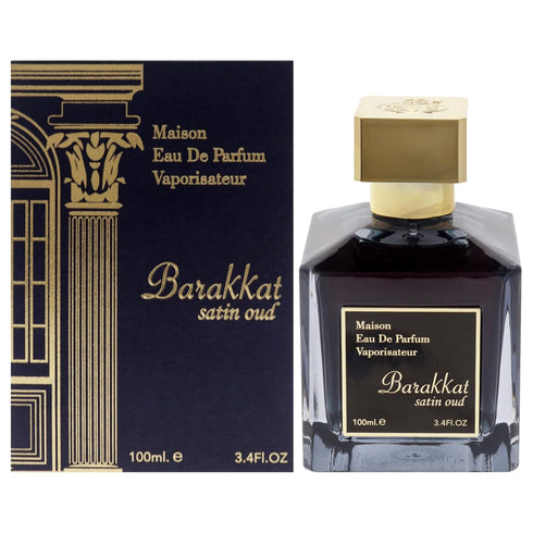 TAWAKKAL PERFUMES Fragrance World Barakkat Satin Oud EDP Perfume 100ml (3.4FL OZ)...
