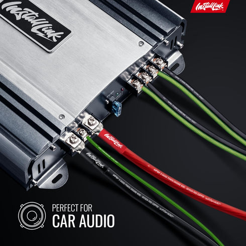 12 AWG Gauge Speaker Wire Cable (30 Feet) Stereo, Car or Home Theater, CCA......