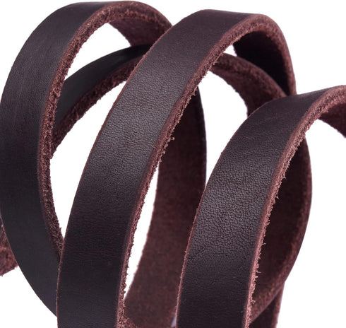 Genuine Leather Dog Leash - Heavy Duty Dog Training Leashes for Large Breed Dogs and Medium Dogs - 4FT / 5FT / 6FT Long with Color Black and Brown...