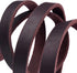 Genuine Leather Dog Leash - Heavy Duty Dog Training Leashes for Large Breed Dogs and Medium Dogs - 4FT / 5FT / 6FT Long with Color Black and Brown...