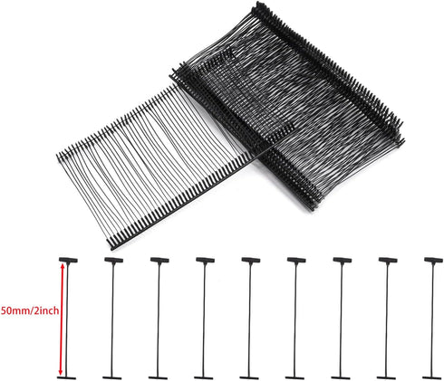 2 Inch Clothing Tagging Gun Fasteners, Standard Clothes Tagging Gun Refill (Black,5000pcs)...