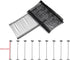 2 Inch Clothing Tagging Gun Fasteners, Standard Clothes Tagging Gun Refill (Black,5000pcs)...