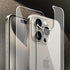 for iPhone 15 Pro Max Front and Back Screen Protector, iPhone 15 Pro Max Front & Back Glass Protector Tempered Glass HD Clarity Compatible with iP...