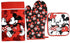 Disney Oven Mitt Pot Holder & Dish Towel 3 pc Kitchen Set (Mickey Minnie Red)...