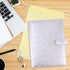 A5 PU Leather Cotton-Padded Binder 6-Ring Notebook Binder Cover with Gold Keychain for A5 Filler Paper, Refillable A5 Personal Planner Budget Bind...