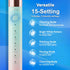 Portable Electric Soft Toothbrush with Travel Case, 90-Day Largest Battery Life, 10 Brush Heads, 15 Modes Deep Clean, Ergonomically-designed for E...