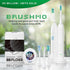 Brushmo Total Clean Replacement Toothbrush Heads, Compatible with Philips Sonicare Click-on Electric Toothbrush Handles, 8 Standard Replacement He...