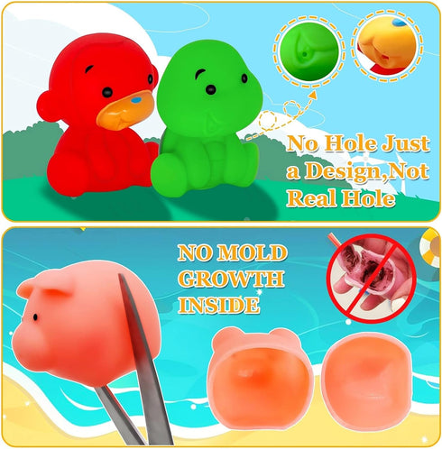 Bath Toys for Babies 6-12 Months - Mold Free Infant Bath Toys for Kids Ages 1-3 2-4 Toddler Baby Toys for 12-18-24 Months Bathtub Tub Water Pool S...