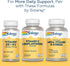 Solaray Calcium Magnesium Citrate 1:1 Ratio, Healthy Bones, Teeth, Muscle & Nervous System Support, 30 Serv, 180 VegCaps...