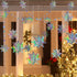 Cheerland Winter Wonderland Iridescent Snowflake Hanging Garland Decorations Holographic Paper Snowflakes Decor Garlands Decor Snow Flake Streamer...