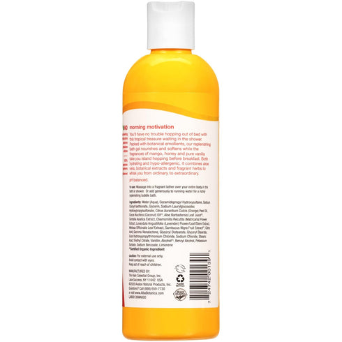 Alba Botanica Very Emollient Body Wash, Honey Mango, 12 Oz...