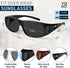 Yogo Vision Fit Over Wrap Sunglasses Polarized Lens Wear Over Eyeglasses 100% UV Protection for Men and Women...