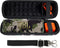 co2CREA Hard Travel Case Replacement for JBL Flip 6 FLIP 5 Waterproof Portable Bluetooth Speaker (Black Camo Case)...