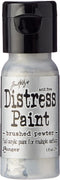 Ranger TDF52968 Distress Paint Flip Top 1oz-Brushed Pewter...