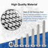 MroMax M5-0.8x90mm Pan Head Phillips Machine Screws 304 Stainless Steel Metric Cross Head Screws Bolts Fasteners Fully Threaded Silver Gray 10Pcs...