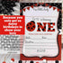 Red Ladybug First Birthday Party Invitations for Girls, 20 5x7 Fill In Cards with Twenty White Envelopes by AmandaCreation...