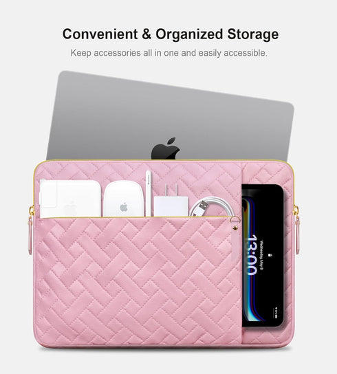 Lacdo 14 Inch Laptop Sleeve Case for HP Lenovo Dell ASUS Chromebook 14 / HP Pavilion Stream 14 / Dell Inspiron 14 / Lenovo IdeaPad 14 / Aspire/ASU...