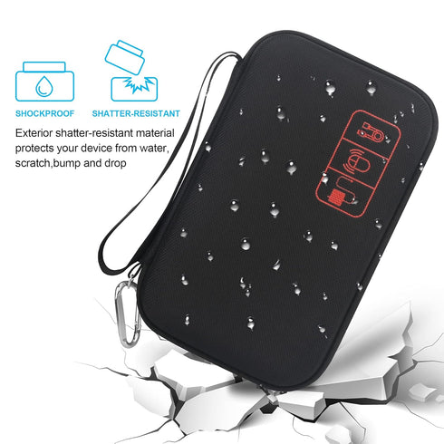 Carrying Case for Klein Tools ET310 AC Circuit Breaker Finder & 80041 Outlet Repair Tool Kit & RT250 for GFCI Receptacle Tester, Electrical Tools ...