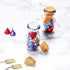 Otis Classic Small Glass Jars with Lids – Set of 12 Mini Glass Bottles with Corks for Halloween Decorations Fall Décor Wedding & Party Favors, Hal...