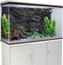 AWERT 30x18 inches Stone Aquarium Background Black Rock Fish Tank Background Rocky Terrarium Background Vinyl...