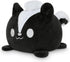 TeeTurtle - The Original Reversible Skunk Plushie - Black + White - Show your mood without saying a word!...