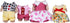 E-TING Family Set, Sweet Mother-Daughter Cool Father-Son Family Dress Up Set for 3-Inch and 2.25-inch Figure Town Series...