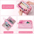 Sooez Large Pencil Case, Big Capacity Pencil Pouch Pen Bag with 3 Compartment, Portable Canvas Stationery Organizer with Zipper, Cute Aesthetic Sc...