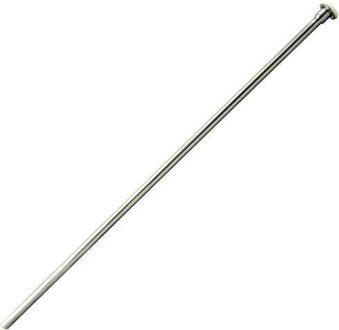 Westbrass R124-05 3/8" x 20" Flat Head Toilet Supply Riser, 1-Pack, Polished Nickel...