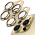 2 Pack Camera Lens Protector for iPhone 15 Pro Max/iPhone 15 Pro/iPhone 14 Pro Max/iPhone 14 Pro, Aluminum Alloy Sapphire Glass Camera Cover Scree...