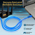 TNP Cat 5e Ethernet Cable 50ft, Cat 5 Internet Patch Cable Cat5e Cable RJ45 Connector LAN Network Cable Cat5 Wire Patch Cord Snagless Computer Eth...