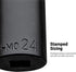 Capri Tools Deep Impact Socket, 3/8-Inch Drive, 6-Point, Metric (17 mm) (CP53217)...